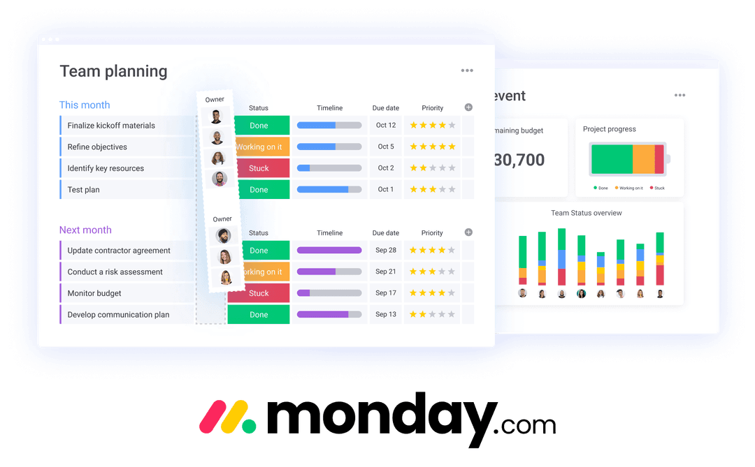 Monday Implementation Logo